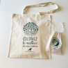 Pack tote bag + pochon 100% coton bio