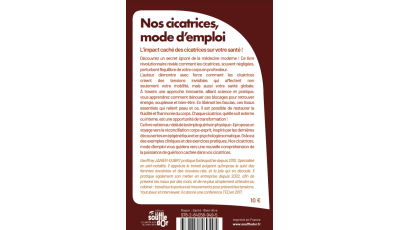 Nos cicatrices, mode d'emploi |Pour prendre soin de nos fascias